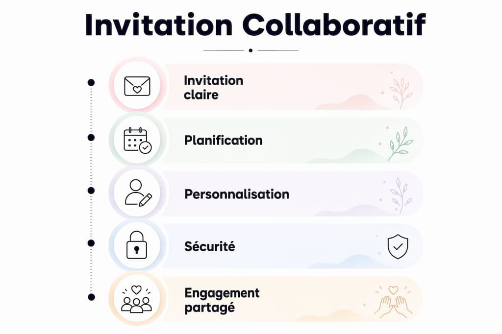 Découvrez une infographie mettant en lumière les étapes incontournables pour lancer un journal collaboratif.