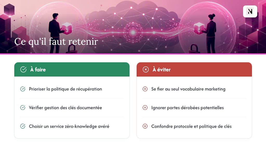 Ce que les décideurs devraient vraiment retenir de ce débat — overview diagram