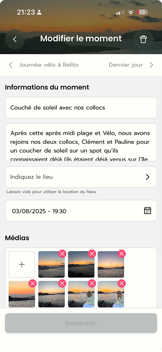 Mockup pour Découpez le en moments