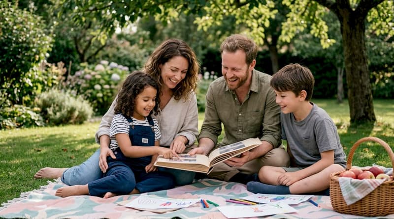 Pourquoi la famille documente ses moments ensemble