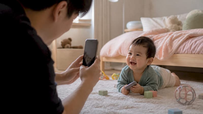 Documenter le quotidien de bébé en numérique : guide sécurisé